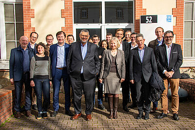 photo groupe signature marché FME