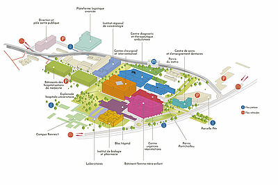 illustration - plan du #NouveauCHURennes